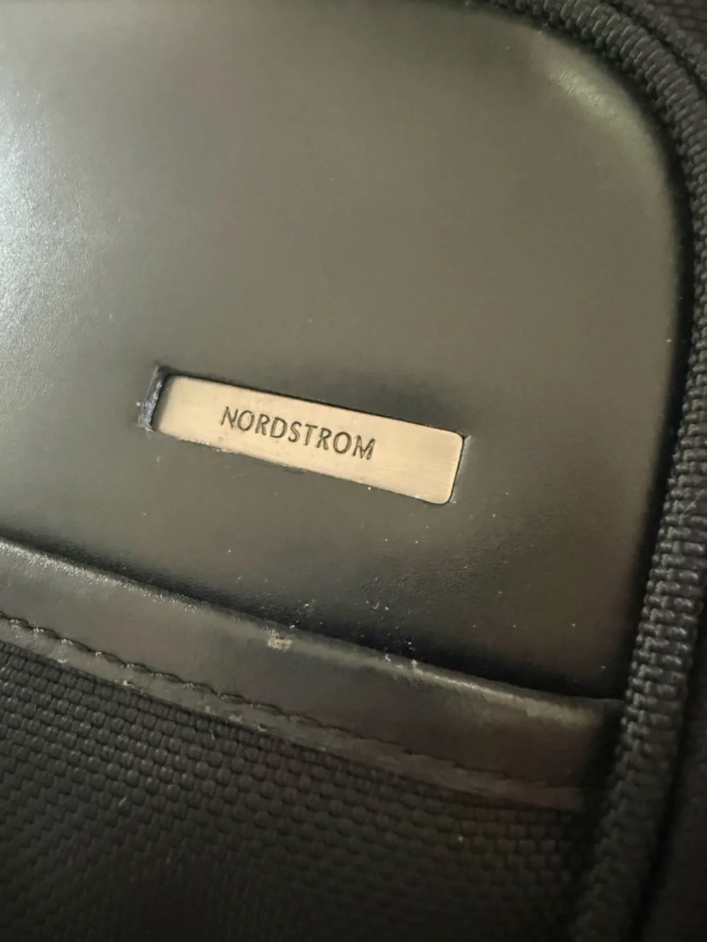 Nordstrom Men’s Black Laptop Briefcase Travel Bag Multi-Compartment Carry-On